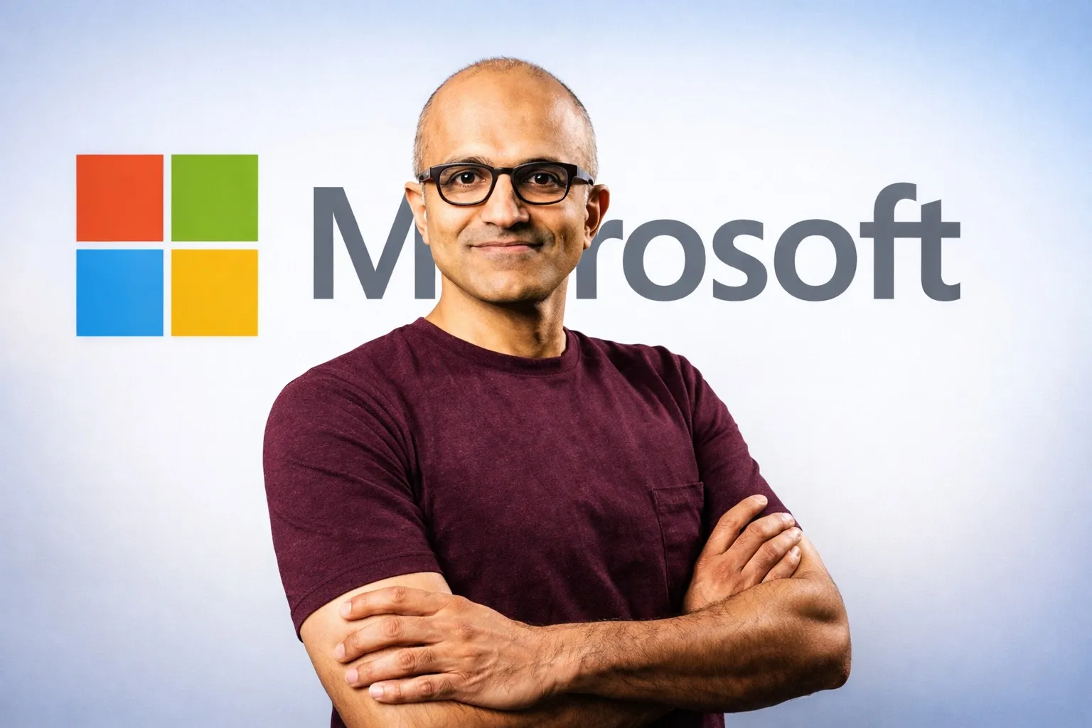 Satya Nadella, CEO de Microsoft, uno de los líderes que usa IA como herramienta estratégica